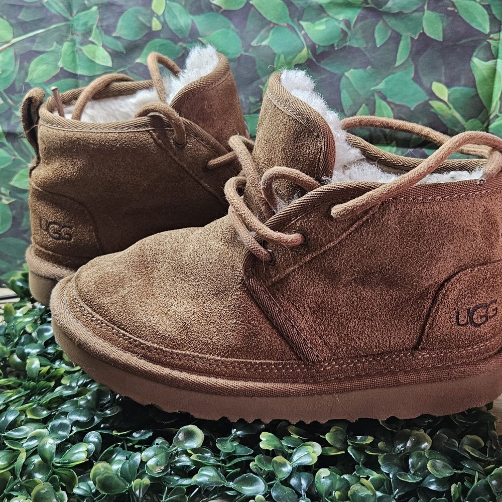 UGG Kids Chestnut Suede Boots